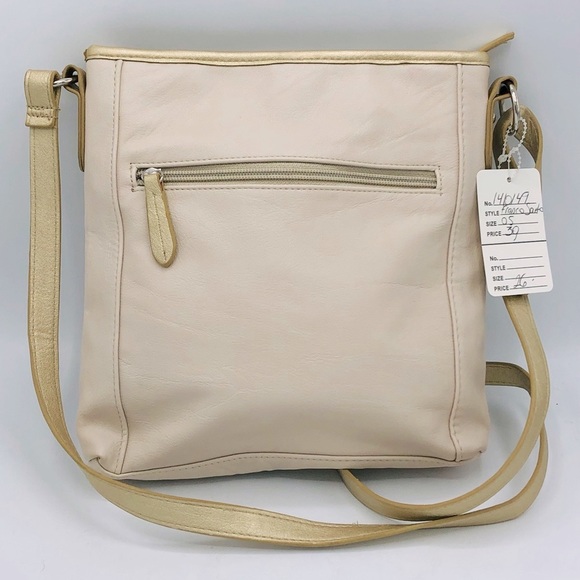 FRANCO SARTO NEW MESSENGER PURSE WITH BEAUTIFUL INTERIOR & VEGAN LEATHER - Picture 9 of 16